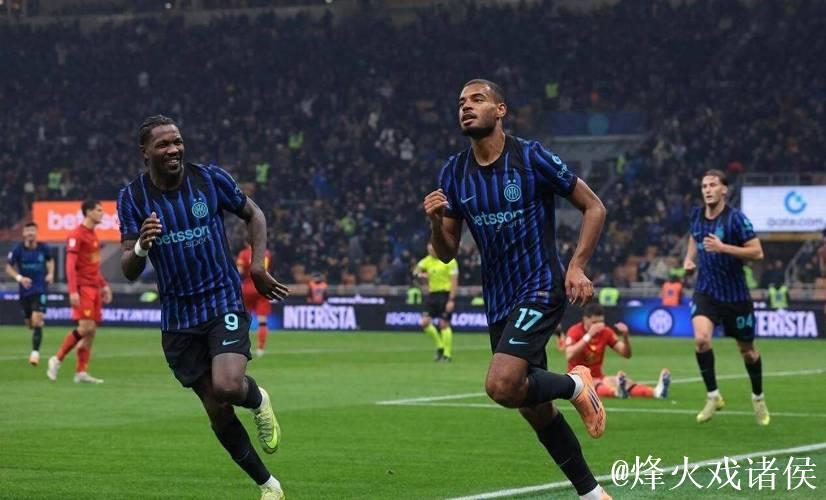 图拉姆梅开二度 国际米兰5-1横扫威尼斯晋级意大利杯八强